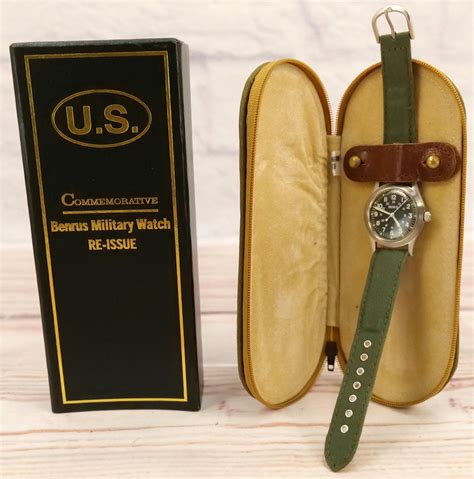 benrus wwii replica watch|benrus 50th anniversary military watch.